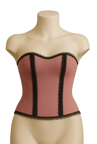 PEMBE MI Emay 9155 F Fırfırlı Terletici Büstiyer