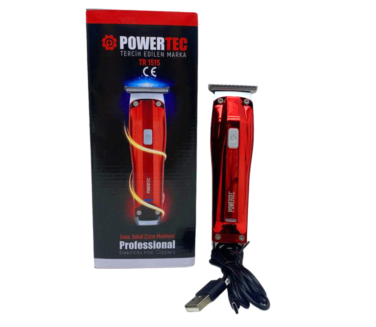 POWERTEC TR-1515 SAÇ SAKAL ENSE ÇİZİM MAKİNESİ (4940)