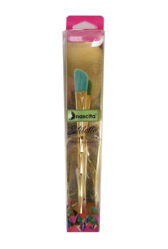 Profesyonel Stiletto Uzun Yapılı Kapatıcı Makyaj Fırçası  245 Long Concelear Brush