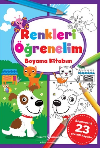 Kitap: Renkleri Öğrenelim Boyama Kitabım