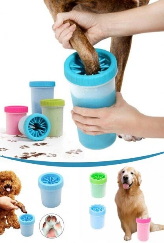 Silikon Uçlu Köpek Pati Yıkama Aparatı 9*12 cm