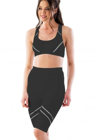 SİYAH-GRİ MI Emay 3850 Soft Büstiyer Takım