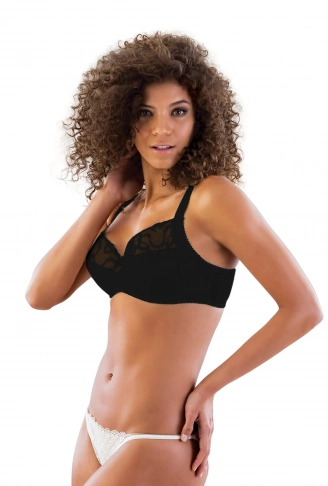 SİYAH MI Emay 113 B Balenli Toparlayıcı Sütyen