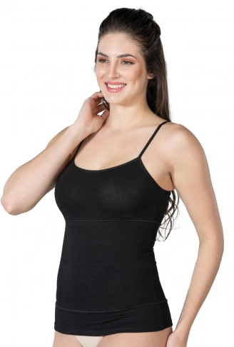 SİYAH MI Emay 1401 Modal Cotton Kadın Atlet Korse