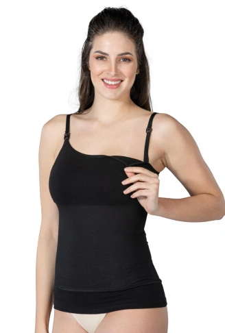 SİYAH MI Emay 1402 Modal Cotton Emzirme Atlet Korse