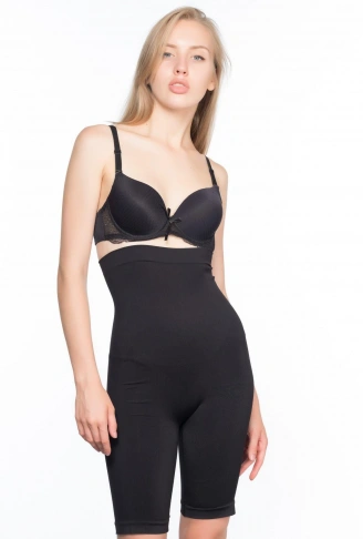 SİYAH MI Emay 2006 Yüksek Bel Uzun Paçalı Korse