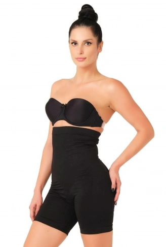 SİYAH MI Emay 2007 Yüksek Bel Paçalı Korse