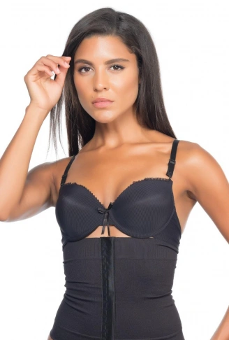 SİYAH MI Emay 2026 Agraflı Korse