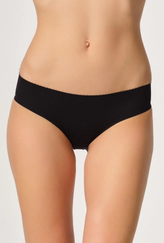 SİYAH MI Emay 2701 Lazer Düşük Bel Külot Korse