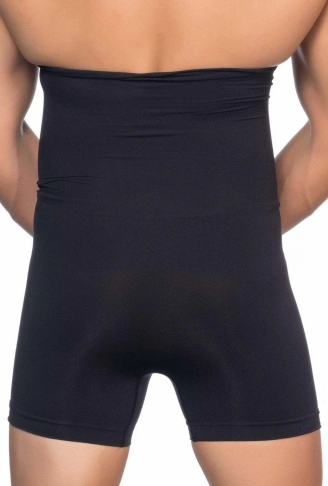 SİYAH MI Emay E1005 Erkek Yüksek Bel Double Boxer Korse