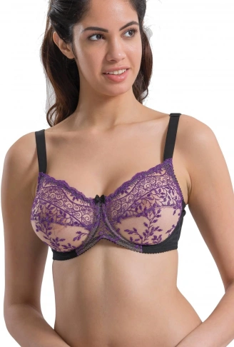 SİYAH MOR MI Emay 148 B Balenli Toparlayıcı Sütyen