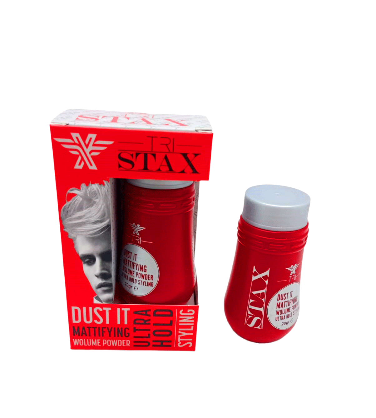 STAX WAX ULTRA HOLD PUDRA KIRMIZI KUTU SAÇ ŞEKİLLENDİRİCİ 20GR (4940)