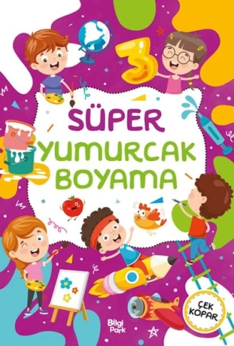 Süper Yumurcak Boyama Kitabı