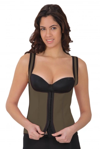 TEN MI 9173 Agraflı Göğsü Açık Atlet Korse