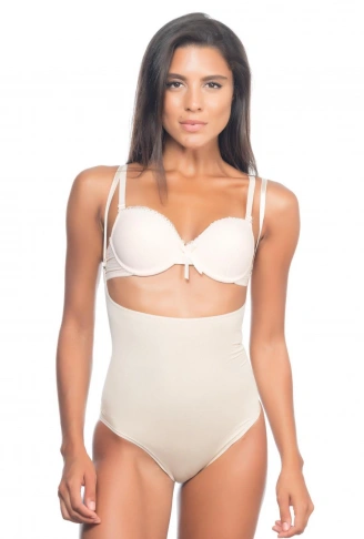 TEN MI Emay 2073 Göğüsü Açık Desenli Body Korse