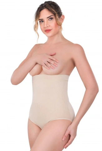TEN MI Emay 2080 Yüksek Bel Çıtçıtlı Slip Korse