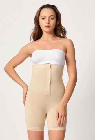 TEN MI Emay 2087 Önden Agraflı Paçalı Korse