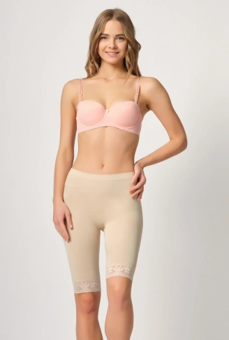 TEN MI Emay 3004 Soft Uzun Paça Dantel Boxer