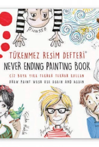 Kitap: Tükenmez Resim Defteri--3 25x35cm