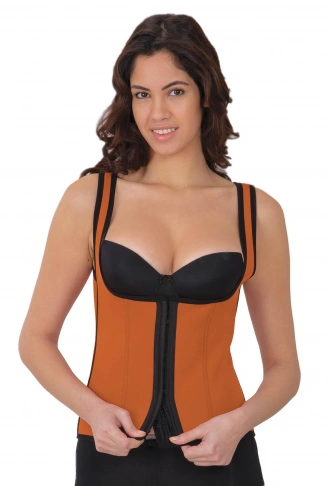 TURUNCU MI 9173 Agraflı Göğsü Açık Atlet Korse