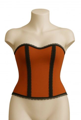 TURUNCU MI Emay 9155 F Fırfırlı Terletici Büstiyer