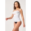 BEYAZ MI Emay 2030 Agraflı Göğsü Açık Atlet Korse