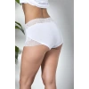 DANTEL DETAYLI BOXER BEYAZ (MGP21783)