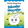 Kitap: Noktaları Birleştir-Boya Sebzeler-Meyveler-1’den 30’a