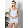 PAMUKLU EMZİRME ATLETİ BEYAZ (MGP11786)