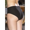 PAMUKLU YÜKSEK BEL SLİP KÜLOT SİYAH (MGP2966)