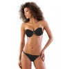 SİYAH MI Emay 2722 Strablez Sırtı Şeffaf Sütyen Takım Push-up