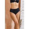 YÜKSEK BEL SLİP KÜLOT SİYAH (MGP22071)