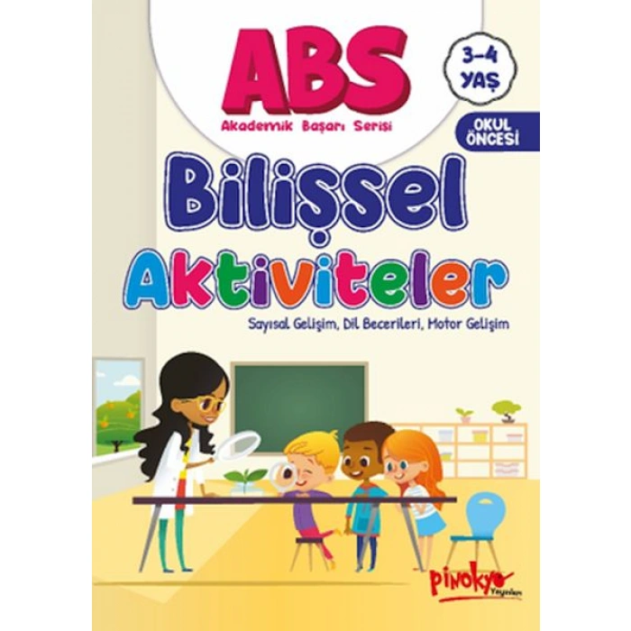 Kitap: ABS 3-4 Yaş Bilişsel Aktiviteler