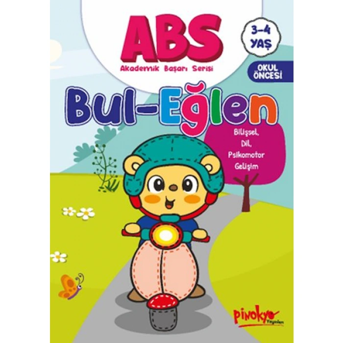 Kitap: ABS 3-4 Yaş Bul-Eğlen