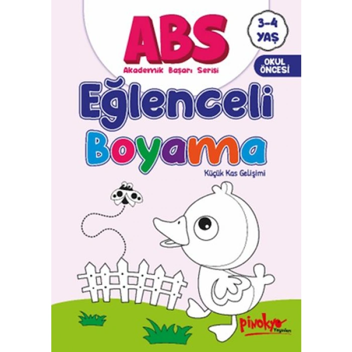 Kitap: ABS 3-4 Yaş Eğlenceli Boyama