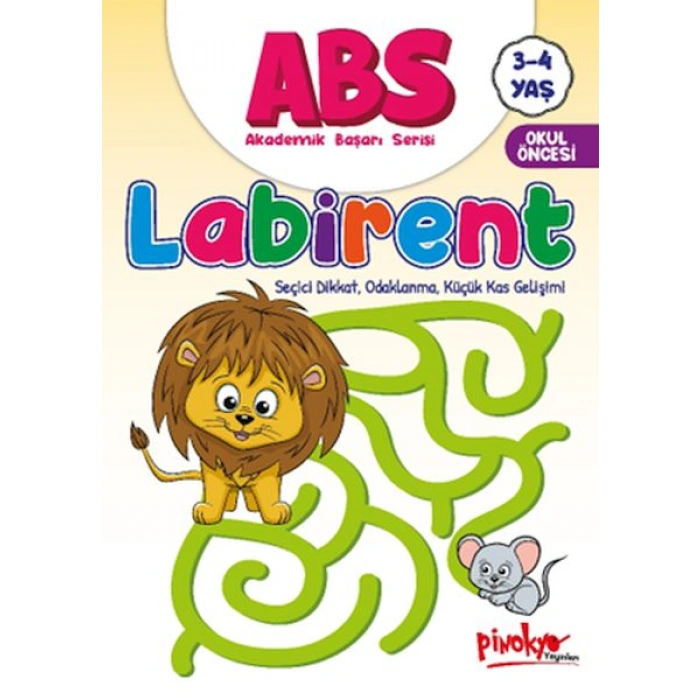 Kitap: ABS 3-4 Yaş Labirent