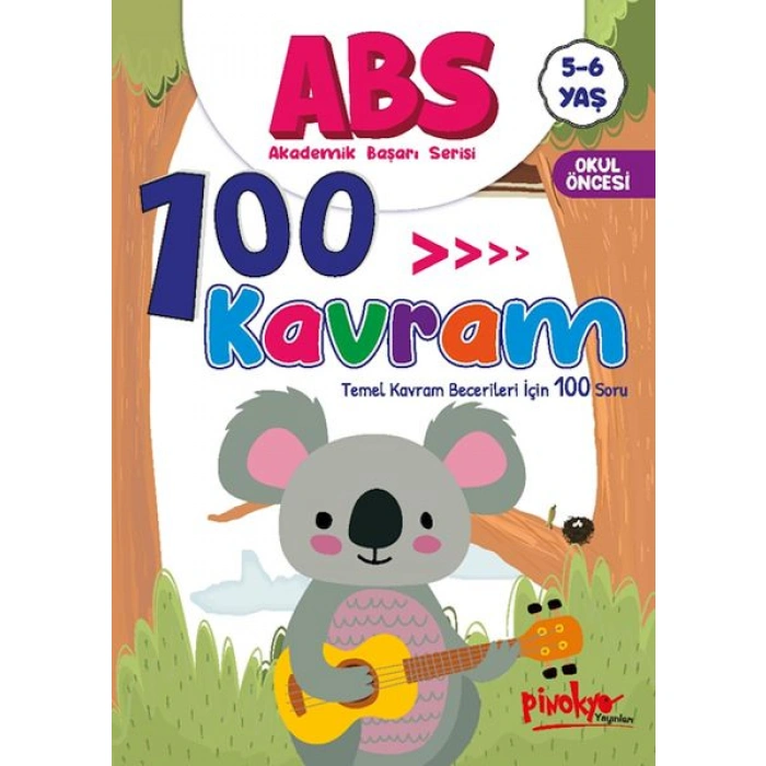 Kitap: ABS 5-6 Yaş 100 Kavram