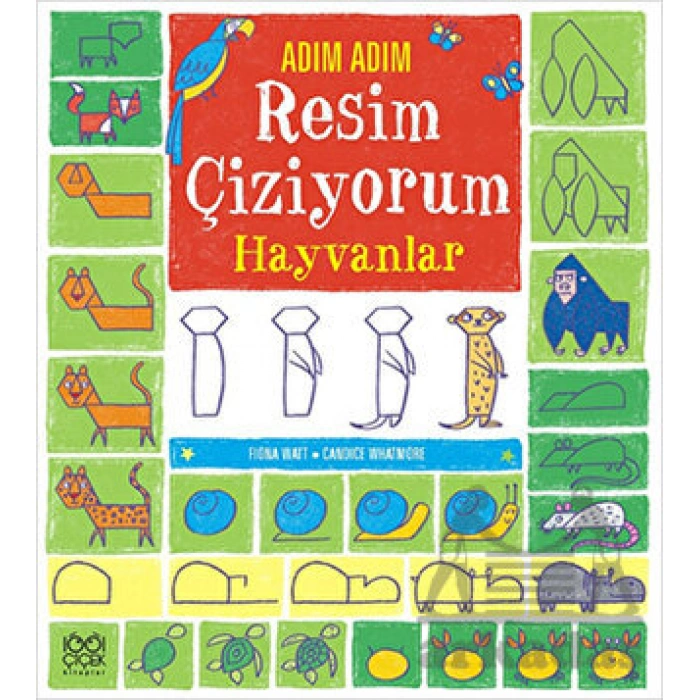 Kitap: Adım Adım Resim Çiziyorum - Hayvanlar