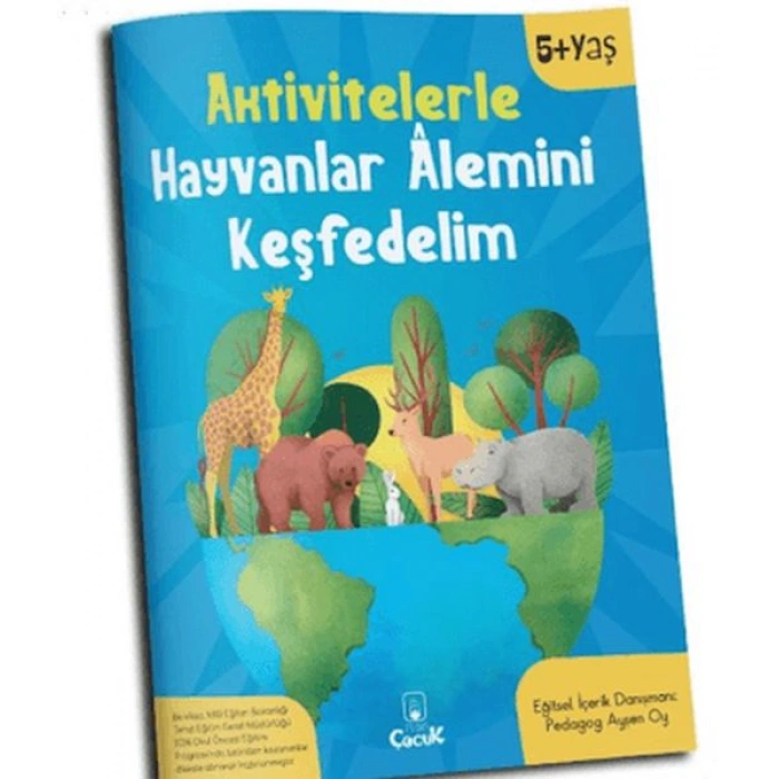 Kitap: Aktivitelerle Hayvanlar Alemini Keşfedelim