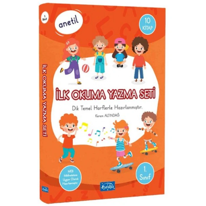 Kitap: Anetil - İlk Okuma Yazma Seti 10 Kitap Set
