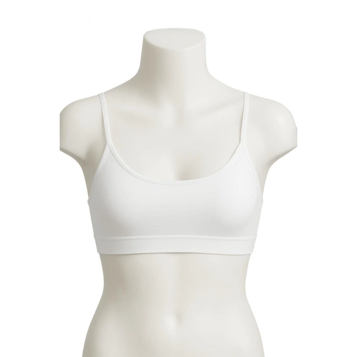 BEYAZ MI Emay 1815 6'Lı Pedli Alıştırma Sütyeni