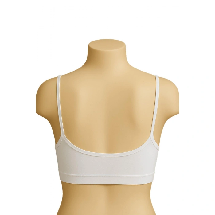 BEYAZ MI Emay 1815 6'Lı Pedli Alıştırma Sütyeni