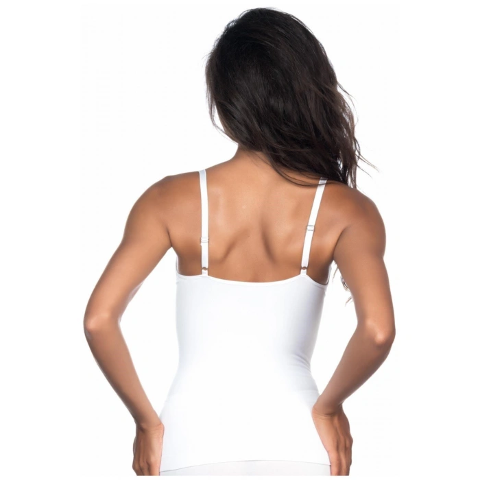 BEYAZ MI Emay 5040 İp Askılı Fantazi Atlet Korse