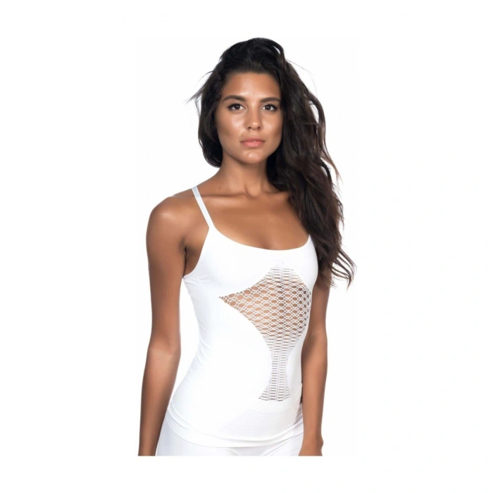 BEYAZ MI Emay 5040 İp Askılı Fantazi Atlet Korse