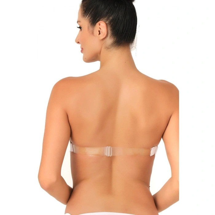 BEYAZ MI Emay 701 Şeffaf Askılı Sütyen