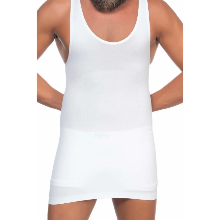 BEYAZ MI Emay  E1002 U Yaka Erkek Korse Atlet