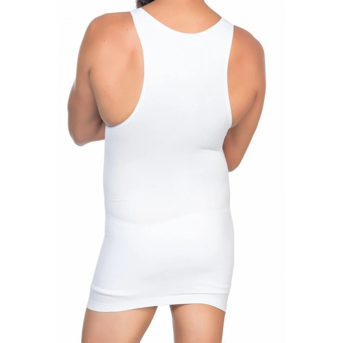 BEYAZ MI Emay  E1002 U Yaka Erkek Korse Atlet