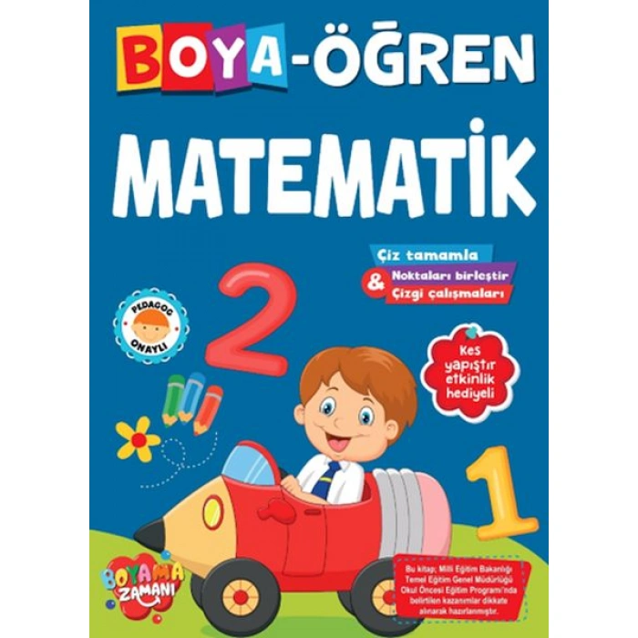Kitap: Boya Öğren - Matematik