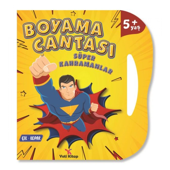 Kitap: Boyama Çantası Süper Kahramanlar