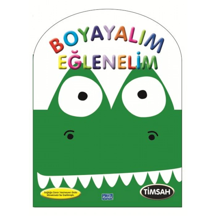 Kitap: Boyayalım Eğlenelim Timsah